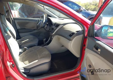 2017 Hyundai Accent Se из США, поврежденный, VIN KMHCT4AEXHU255261